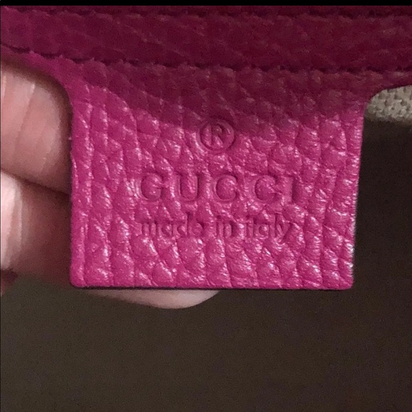 Authentic Gucci pink soho shoulder bag - Picture 5 of 8